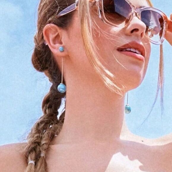 Summer earrings #1343 - Picture 2 of 7